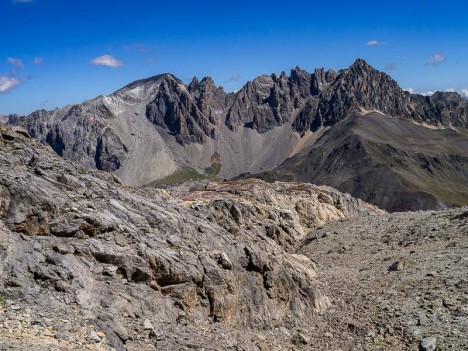 La Pointe des Cerces et le Pic de la Moulinière