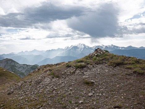 Le versant Ouest du Mont Blanc