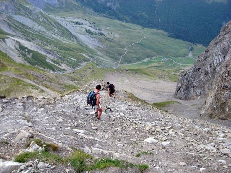 Passage sous le Trou de la Mouche