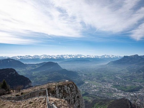 Le Grésivaudan depuis la croix du Nivolet