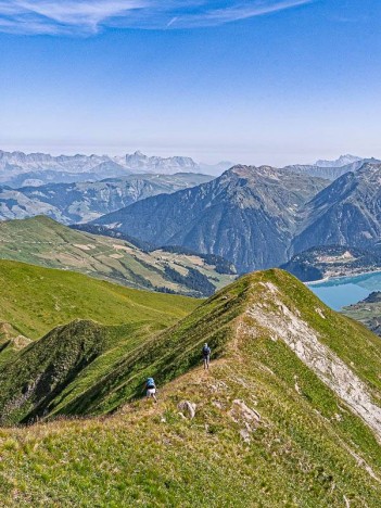 Sur la crête