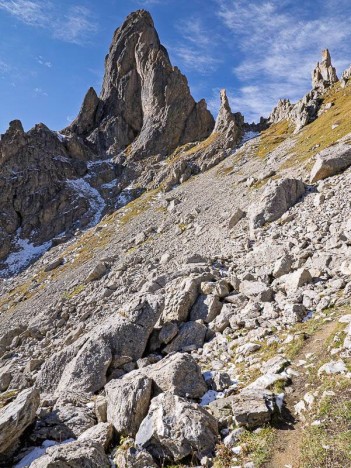 La Pierra Menta, versant Est