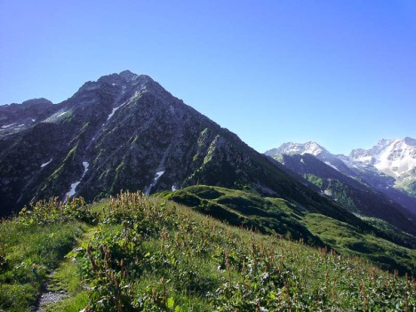 Le versant Nord Ouest des Grands Moulins