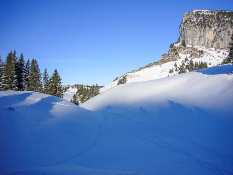 Le Col de l'Alpette et le Mont Granier