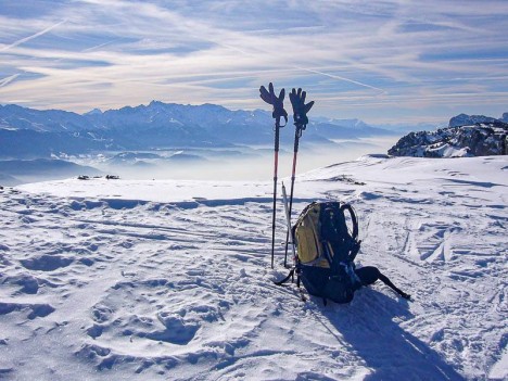 Au sommet des Rochers de Belles Ombres