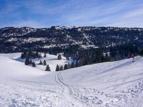 Versant Ouest des Rochers de Belles Ombres