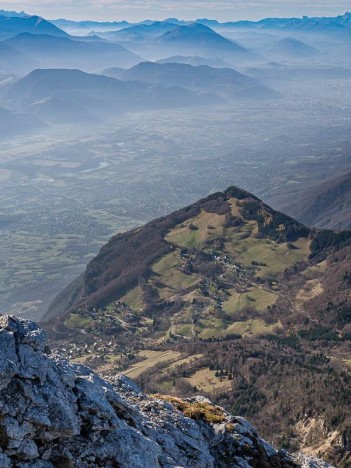 Sur la crête de la Barrère