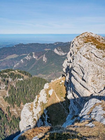 Sur la crête de la Barrère