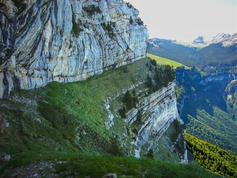 Le cirque de Saint Même vu depuis le Grand Sangle de Fouda Blanc