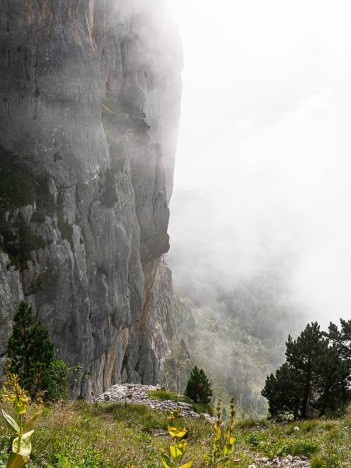 Brume sous le Pas de la Rousse