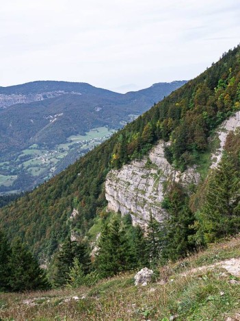 Sentier du Col de l'Alpette