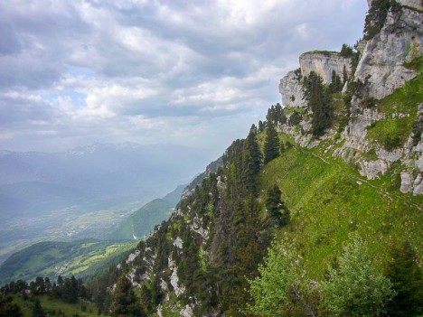 Le sangle de Belles Ombres traverse des paysages grandioses
