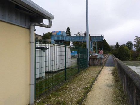 Passerelle piétons de la Chute de Belley