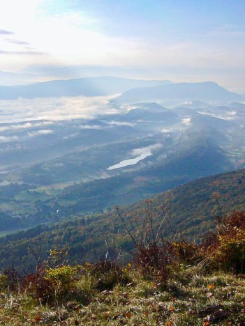 Le lac d'Arboreiaz