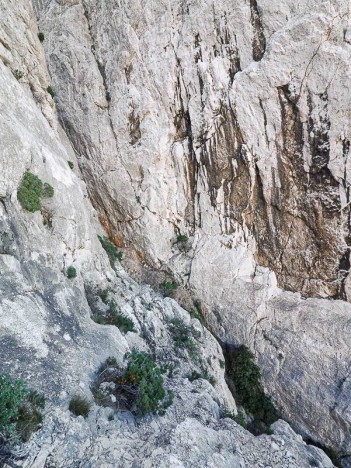 Sortie de la traversée