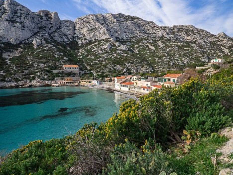 La plage de la Calanque de Sormiou