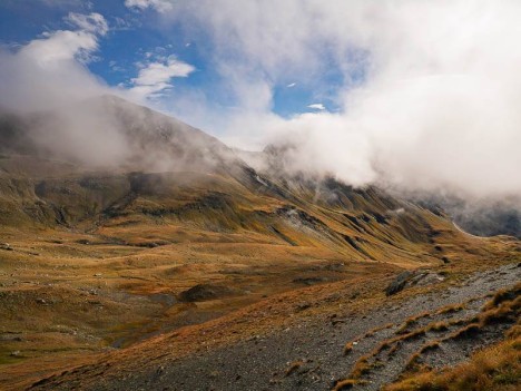 Vallon de Roche Noire, le Pic Blanc du Galibier