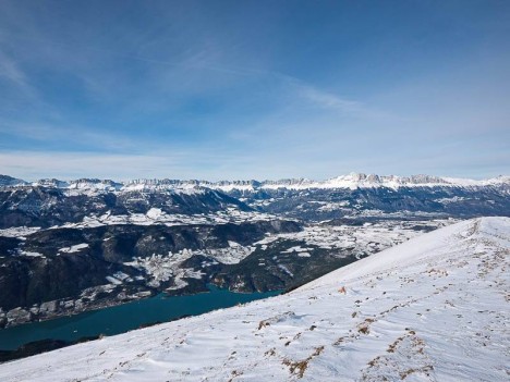 Le Lac de Monteynard depuis le Sénépy