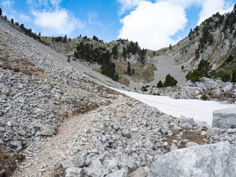 Le sentier du Pas de la Selle