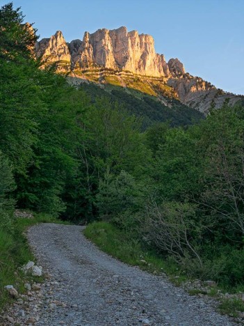 Lever de soleil sur les Rochers du Parquet
